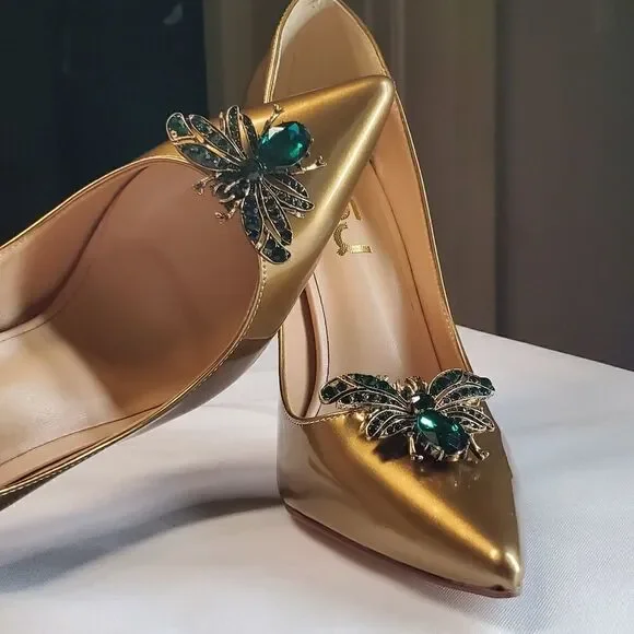 Bee Inspired Detachable shoe clip - Picture 1 of 14